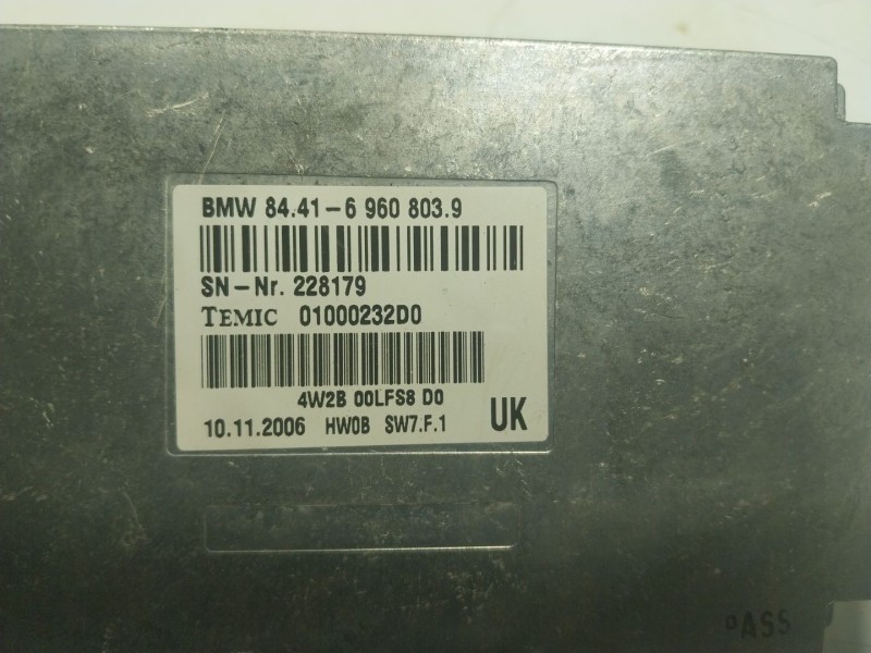 Recambio de modulo electronico para bmw serie 7 (e65/e66) 730ld referencia OEM IAM  69608039 