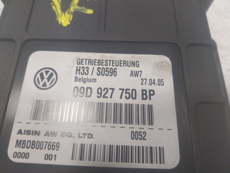 Recambio de modulo electronico para volkswagen touareg (7la) tdi r5 referencia OEM IAM  09D927750BP 