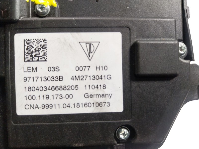 Recambio de palanca cambio para porsche panamera 2.9 v6 turbo cat referencia OEM IAM  971713033B 