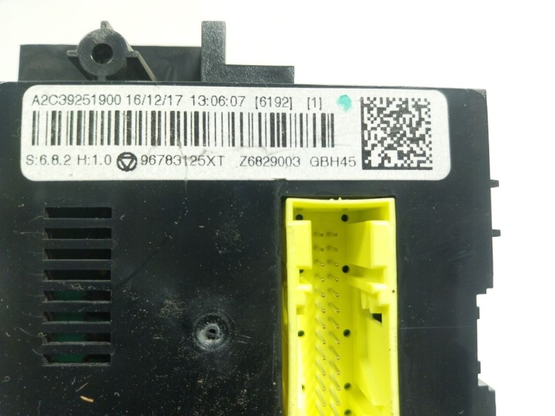 Recambio de mando climatizador para citroën ds3 1.2 12v e-thp referencia OEM IAM  96783125 