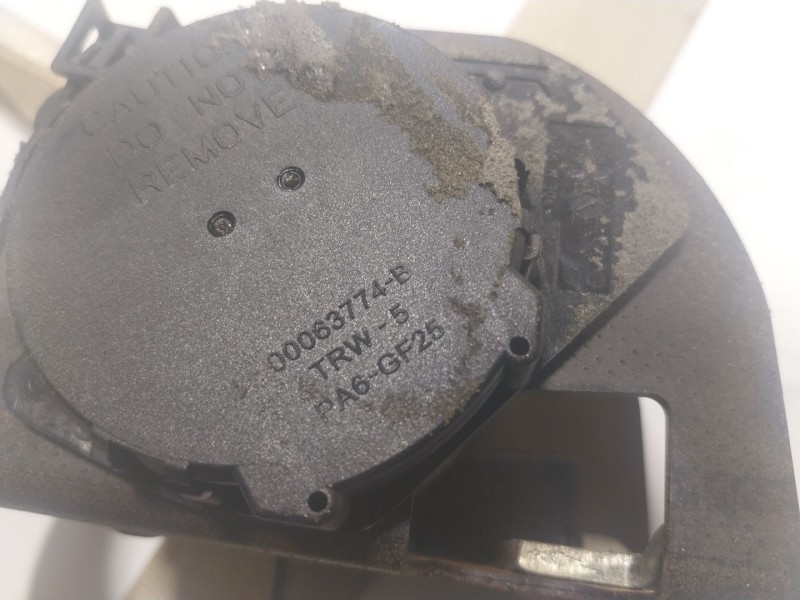 Recambio de cinturon seguridad trasero izquierdo para bmw serie 7 (e65/e66) 730ld referencia OEM IAM  00063774B 