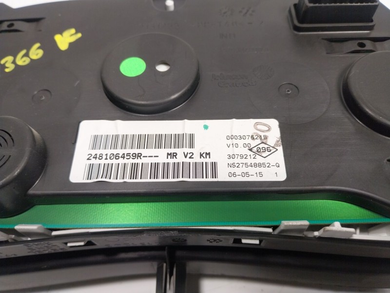 Recambio de cuadro instrumentos para dacia sandero 1.5 dci diesel fap cat referencia OEM IAM  248106459R 