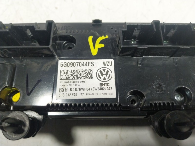 Recambio de mando climatizador para volkswagen t-roc 1.5 16v tsi act referencia OEM IAM  5G0907044FS 
