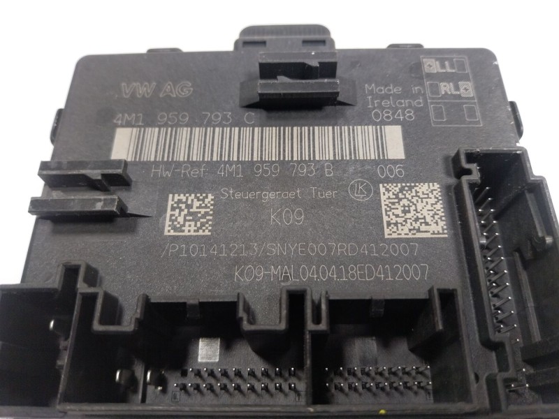 Recambio de modulo electronico para porsche panamera 2.9 v6 turbo cat referencia OEM IAM  4M1959763 