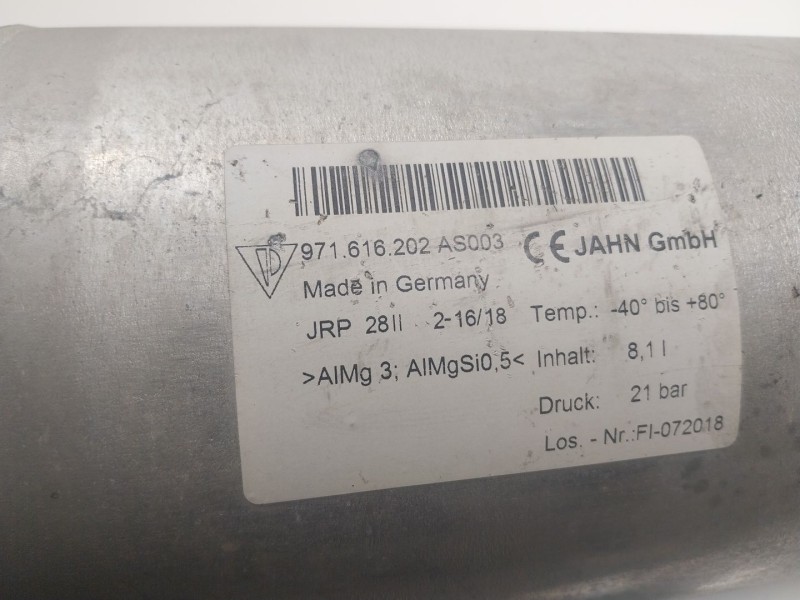 Recambio de deposito suspension para porsche panamera 2.9 v6 turbo cat referencia OEM IAM  97616202A 