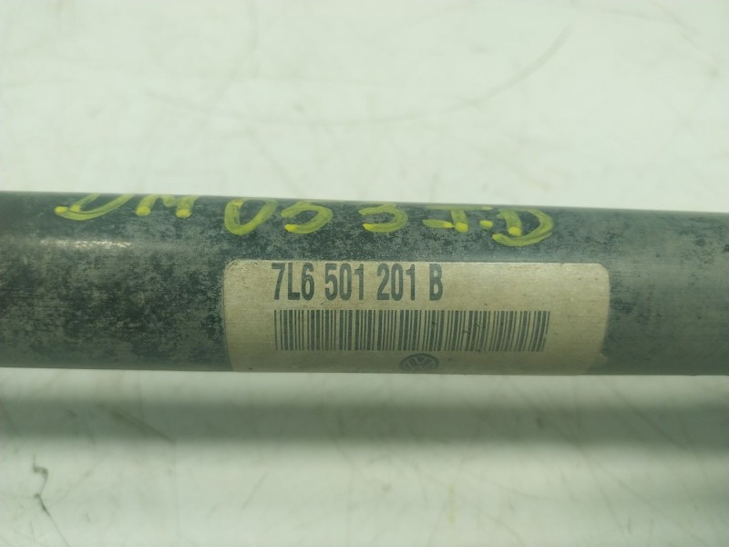 Recambio de transmision trasera derecha para volkswagen touareg (7la) tdi r5 referencia OEM IAM  7L6501201B 