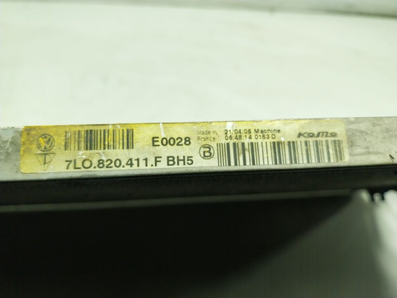 Recambio de condensador aire acondicionado para volkswagen touareg (7la) tdi r5 referencia OEM IAM  7L0820411 