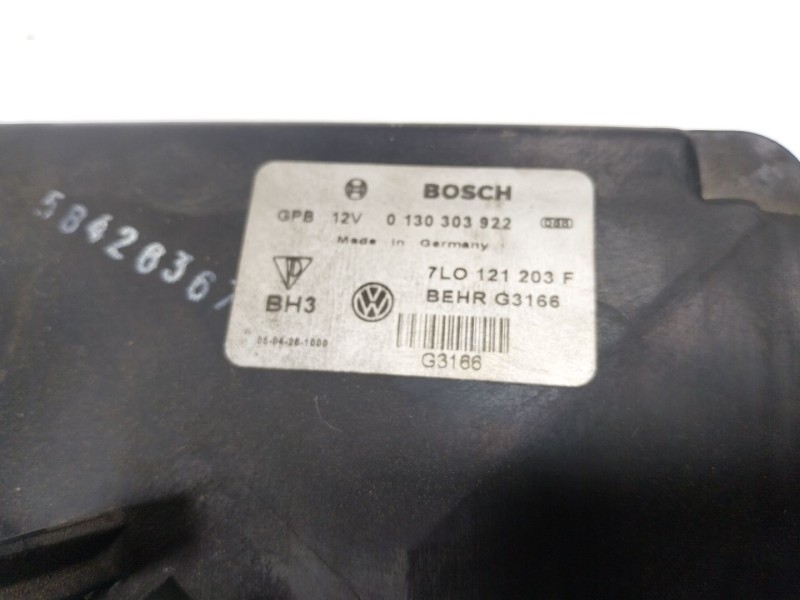 Recambio de electroventilador para volkswagen touareg (7la) tdi r5 referencia OEM IAM  7L0121203 