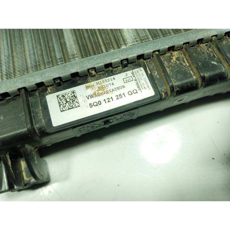 Recambio de radiador agua para volkswagen t-roc 1.5 16v tsi act referencia OEM IAM  5Q0121251 