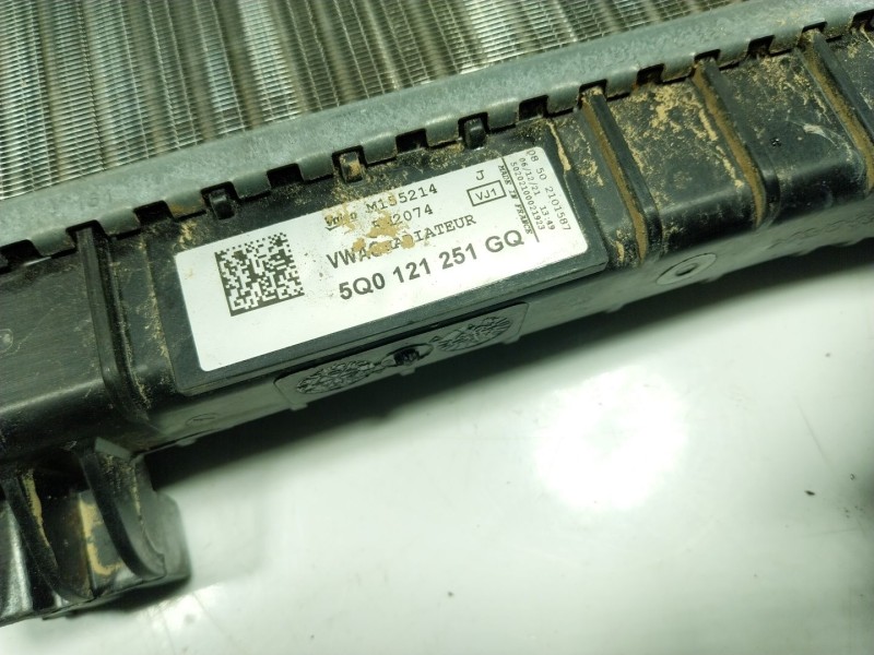 Recambio de radiador agua para volkswagen t-roc 1.5 16v tsi act referencia OEM IAM  5Q0121251 