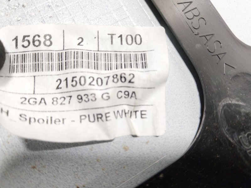 Recambio de aleron trasero para volkswagen t-roc 1.5 16v tsi act referencia OEM IAM  2GA827933 