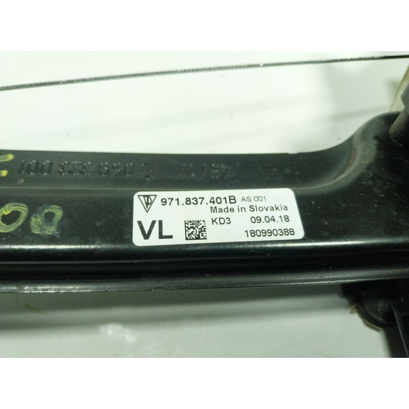 Recambio de elevalunas delantero izquierdo para porsche panamera 2.9 v6 turbo cat referencia OEM IAM  971837401 