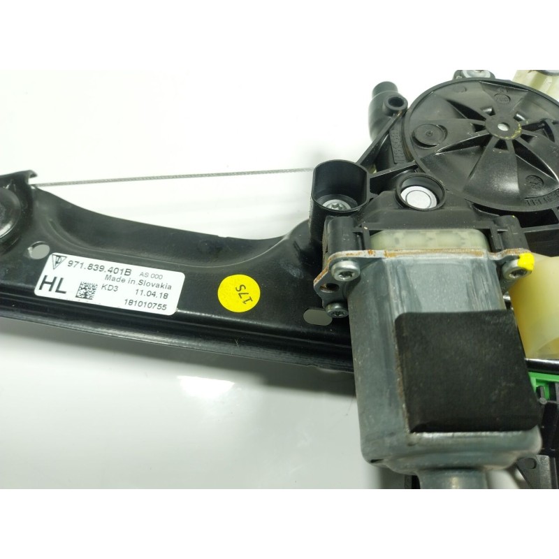 Recambio de elevalunas trasero izquierdo para porsche panamera 2.9 v6 turbo cat referencia OEM IAM  971839401 