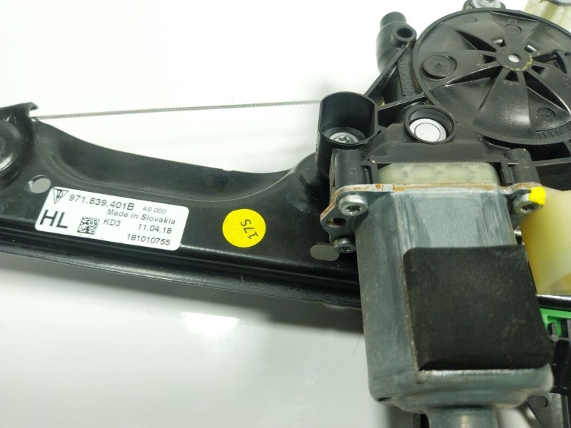 Recambio de elevalunas trasero izquierdo para porsche panamera 2.9 v6 turbo cat referencia OEM IAM  971839401 