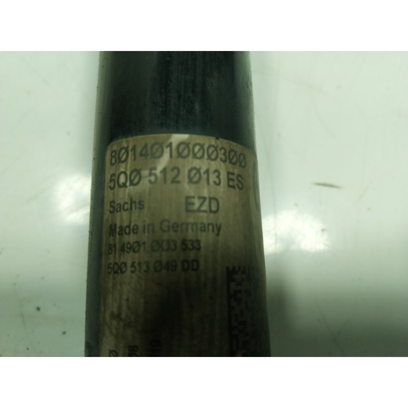 Recambio de amortiguador trasero izquierdo para seat leon (5f1) 1.6 tdi referencia OEM IAM  5Q0512013 