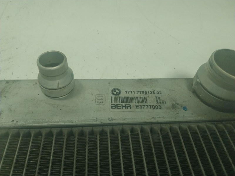 Recambio de radiador agua para bmw serie 7 (e65/e66) 730ld referencia OEM IAM  1711779513802 