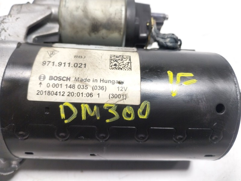 Recambio de motor arranque para porsche panamera 2.9 v6 turbo cat referencia OEM IAM  971911021 