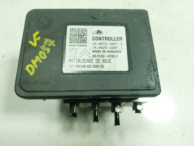 Recambio de abs para citroën ds3 1.2 12v e-thp referencia OEM IAM  091539473 