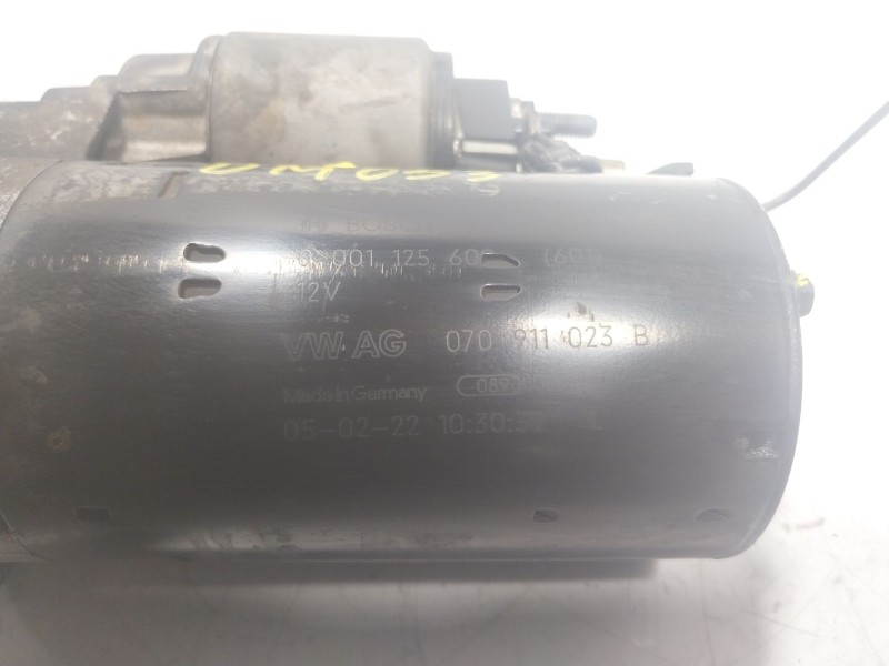 Recambio de motor arranque para volkswagen touareg (7la) tdi r5 referencia OEM IAM  070911023B 