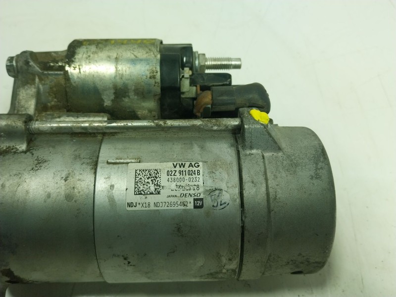 Recambio de motor arranque para seat leon (5f1) 1.6 tdi referencia OEM IAM  02Z911024 