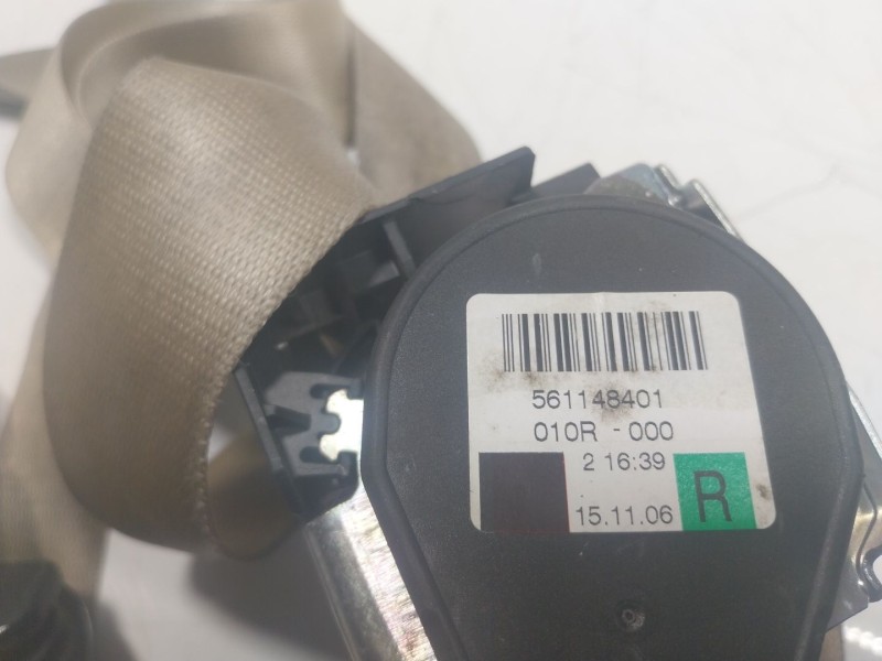 Recambio de cinturon seguridad delantero derecho para bmw serie 7 (e65/e66) 730ld referencia OEM IAM  561148401 