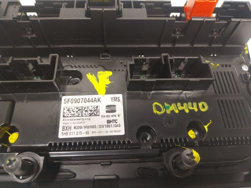 Recambio de mando climatizador para seat leon (5f1) 1.6 tdi referencia OEM IAM  5F0907044A 