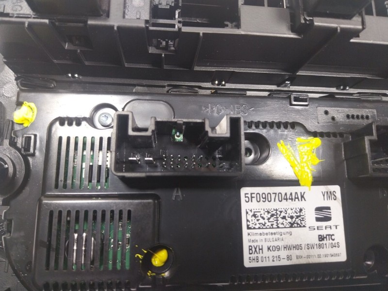 Recambio de mando climatizador para seat leon (5f1) 1.6 tdi referencia OEM IAM  5F0907044A 