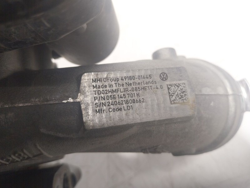 Recambio de turbocompresor para volkswagen t-roc 1.5 16v tsi act referencia OEM IAM 05E145701K 05E145701K 