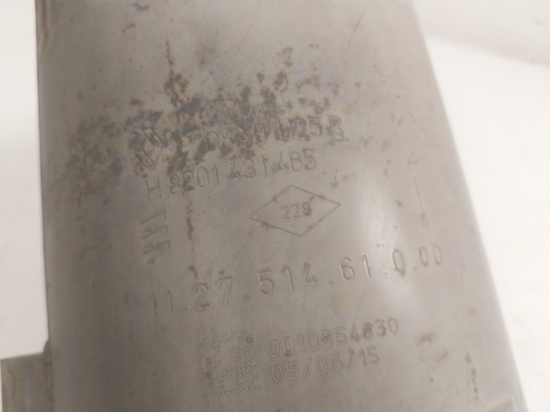 Recambio de filtro de particulas para renault kangoo 1.5 dci diesel fap referencia OEM IAM  208A01125R 