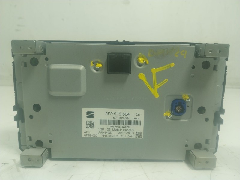 Recambio de pantalla multifuncion para seat ibiza (6p1) 1.2 tsi referencia OEM IAM  5F0919604 