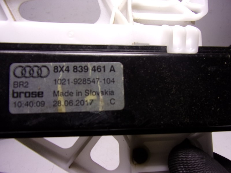 Recambio de elevalunas trasero izquierdo para audi a1 (8xk) 1.0 tfsi referencia OEM IAM 8X4839461A 8X4839461A 