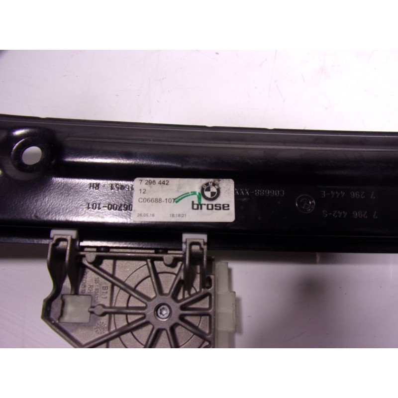 Recambio de elevalunas delantero derecho para mini mini (f56) 1.5 12v turbodiesel referencia OEM IAM 51337296444 7296442 67625A3