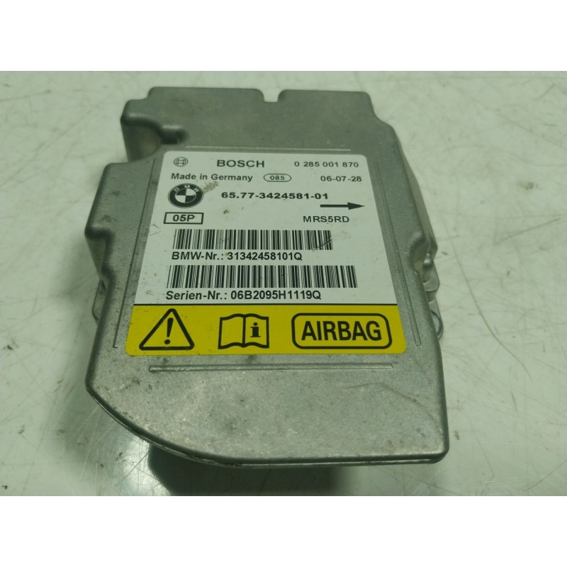 Recambio de centralita airbag para bmw x3 (e83) 2.5si referencia OEM IAM  342458101 