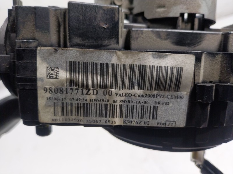 Recambio de mando luces para peugeot 208 1.6 blue-hdi fap referencia OEM IAM  98081771 