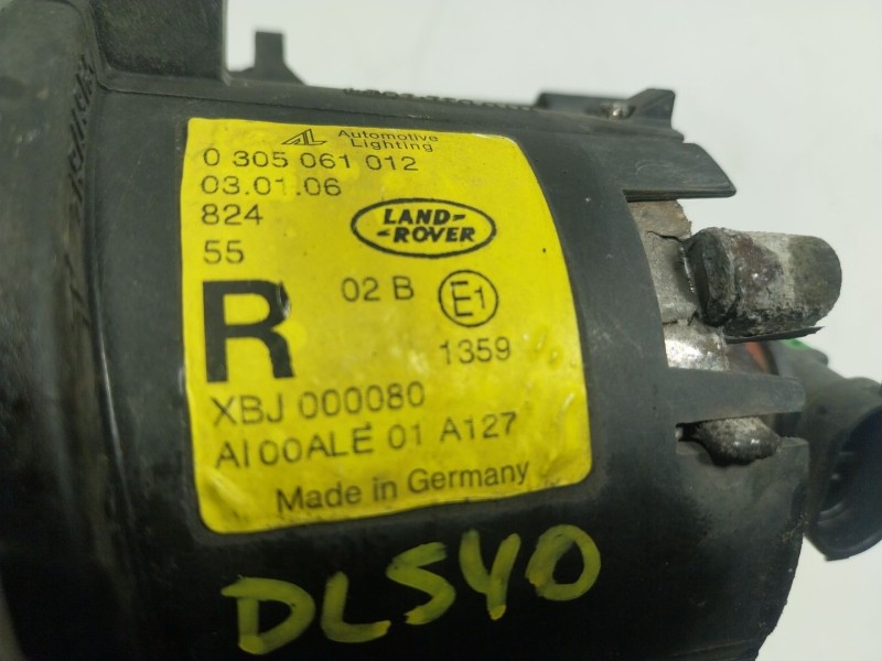 Recambio de faro antiniebla derecho para land rover range rover (lm) td6 hse referencia OEM IAM XBJ000080 0305061012 