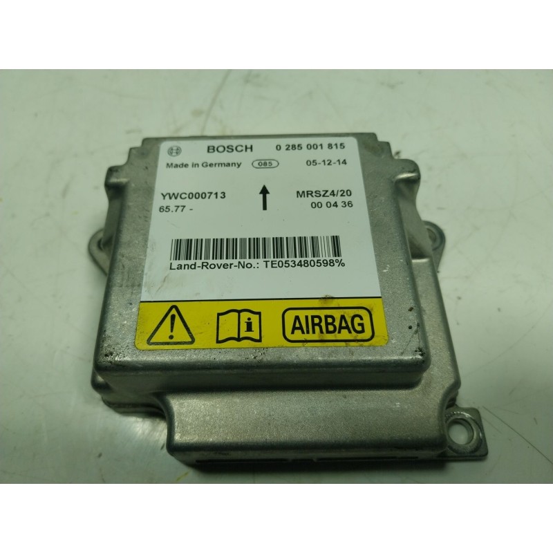 Recambio de centralita airbag para land rover range rover (lm) td6 hse referencia OEM IAM YWC000713 0285001815 