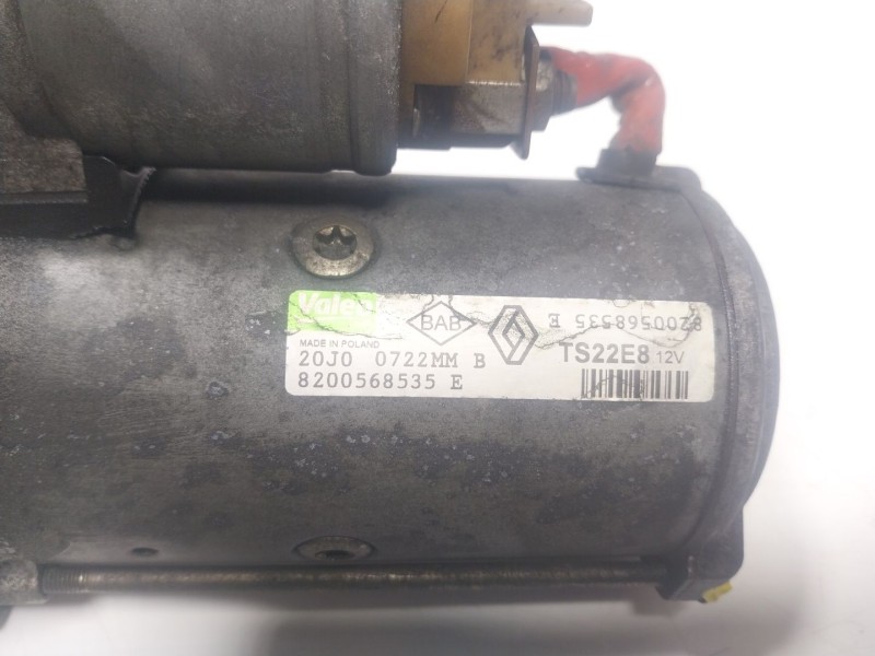 Recambio de motor arranque para renault koleos 2.0 dci diesel fap referencia OEM IAM  8200568535E 