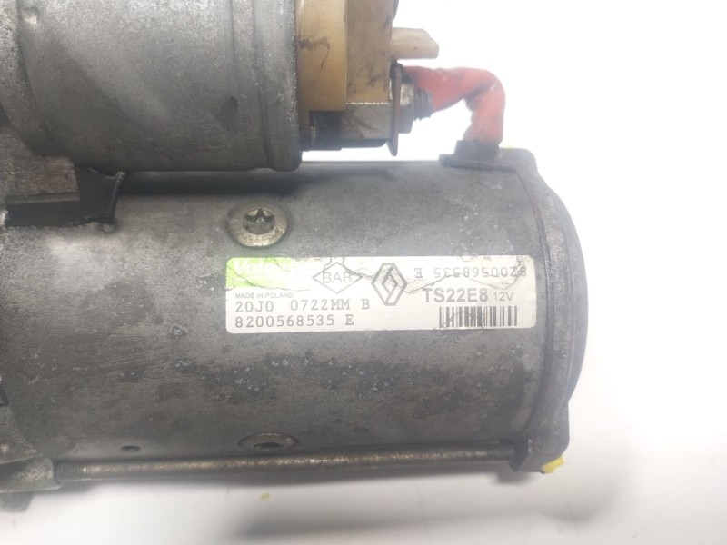Recambio de motor arranque para renault koleos 2.0 dci diesel fap referencia OEM IAM  8200568535E 