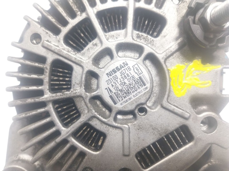 Recambio de alternador para renault koleos 2.0 dci diesel fap referencia OEM IAM  23100JG71B 