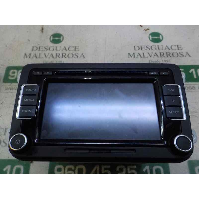 Recambio de sistema audio / radio cd para volkswagen golf vi (5k1) 1.6 tdi dpf referencia OEM IAM   
