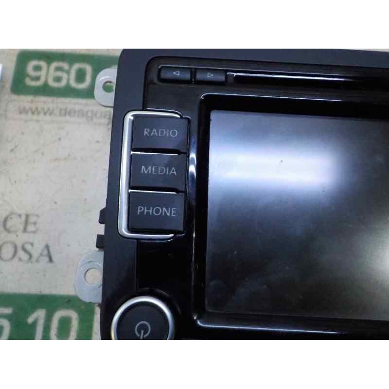 Recambio de sistema audio / radio cd para volkswagen golf vi (5k1) 1.6 tdi dpf referencia OEM IAM   
