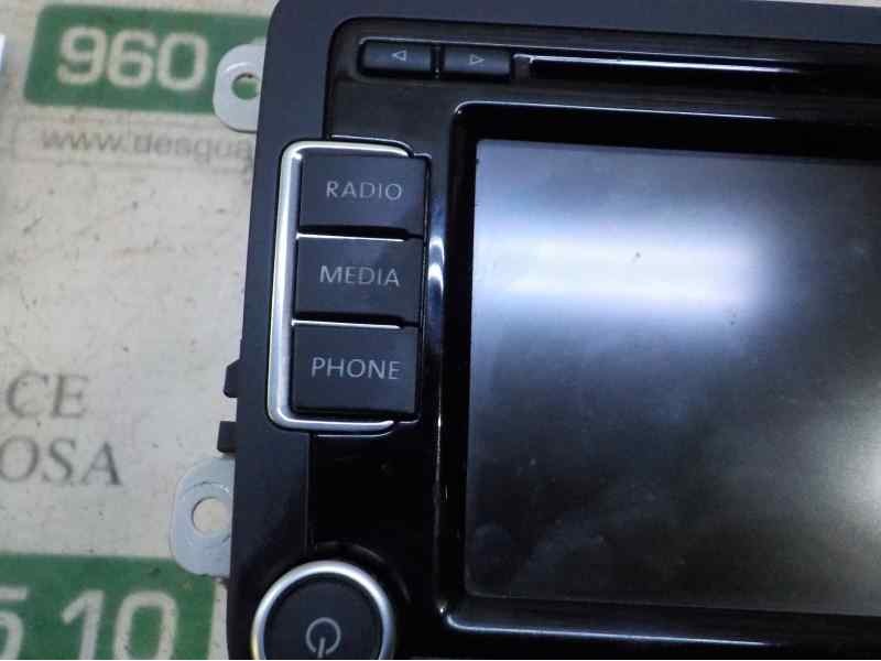 Recambio de sistema audio / radio cd para volkswagen golf vi (5k1) 1.6 tdi dpf referencia OEM IAM   