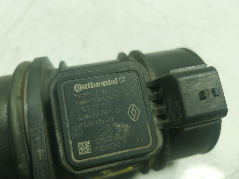 Recambio de caudalimetro para renault kangoo 1.5 dci diesel fap referencia OEM IAM  5WK97020 