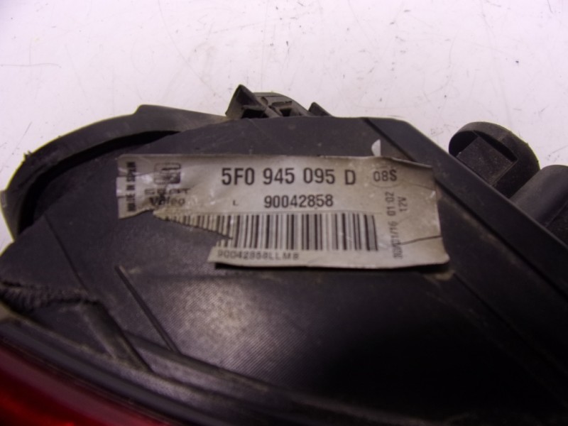 Recambio de piloto trasero izquierdo para seat leon (5f1) 2.0 tdi referencia OEM IAM 5F0945095D 5F0945095D 