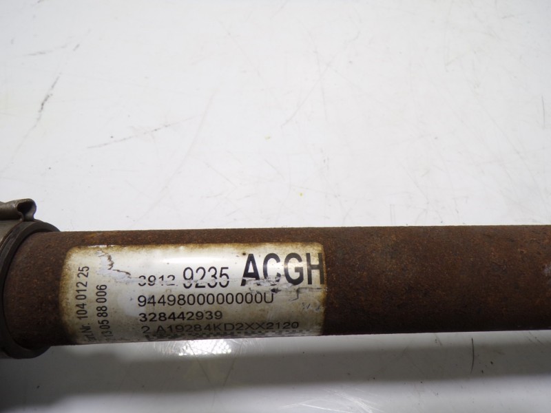 Recambio de transmision izquierda para opel astra k lim. 5türig 1.2 16v turbo referencia OEM IAM 95529087 39129235 