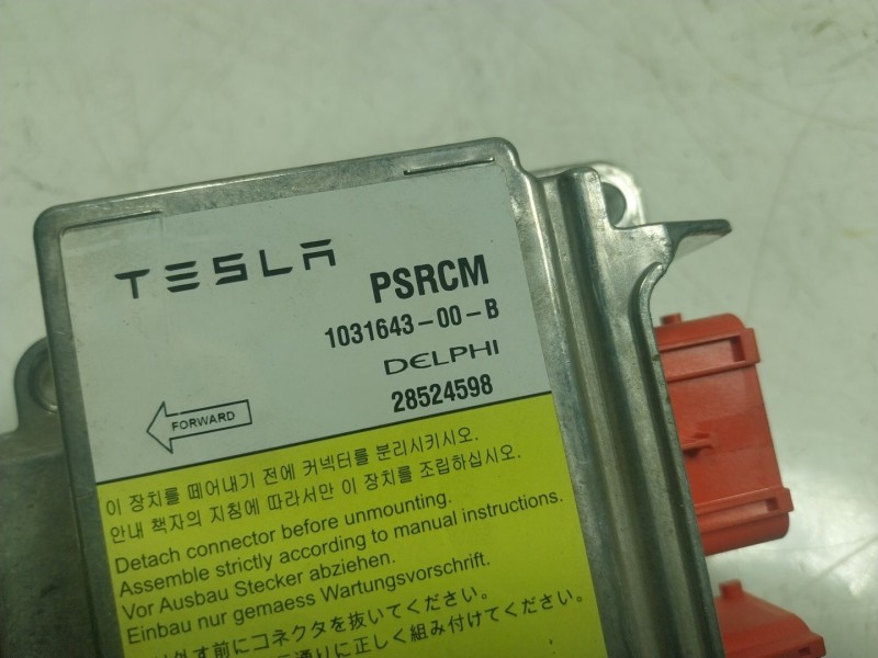 Recambio de centralita airbag para tesla model s p referencia OEM IAM  103164300B 