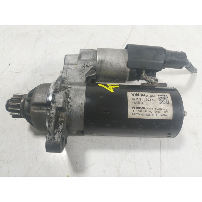 Recambio de motor arranque para audi q3 (8ug) 2.0 16v tdi referencia OEM IAM  02M911024C 