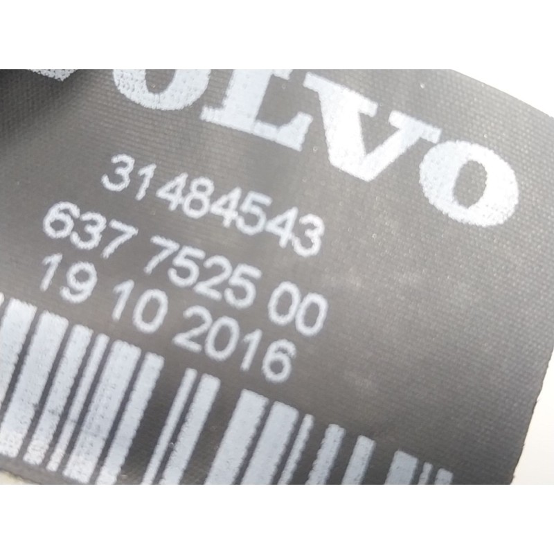 Recambio de cinturon seguridad delantero izquierdo para volvo xc90 excellence plug-in hybrid awd referencia OEM IAM  31484543 
