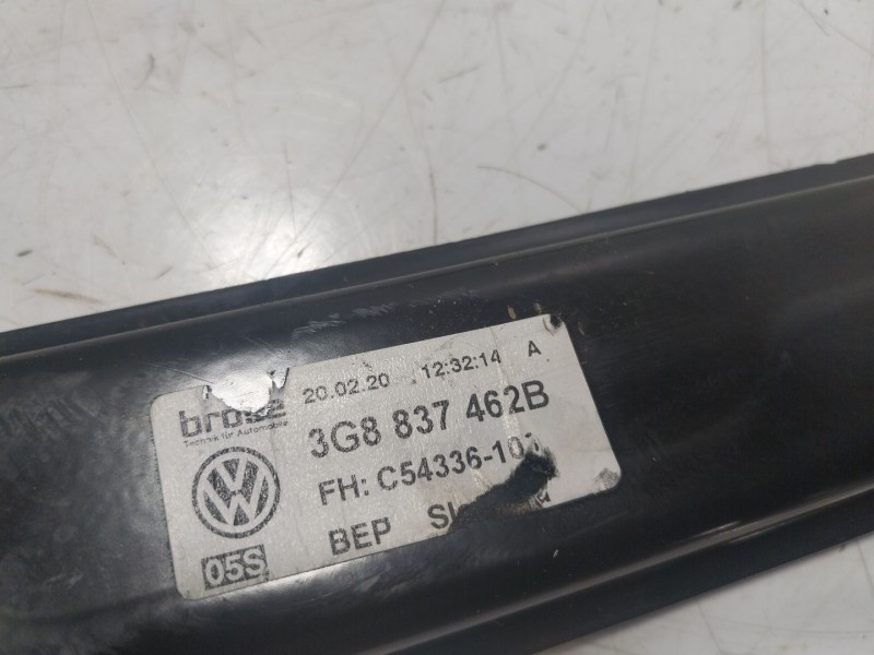 Recambio de elevalunas delantero derecho para volkswagen arteon (3h7, 3h8) 2.0 tdi referencia OEM IAM  3G8837462B 