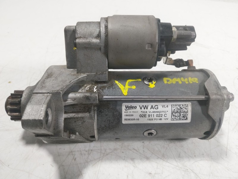 Recambio de motor arranque para volkswagen arteon (3h7, 3h8) 2.0 tdi referencia OEM IAM  02E911022C 